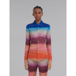 Multicolor Fibres Pattern Shirt