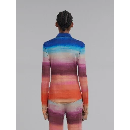 Multicolor Fibres Pattern Shirt