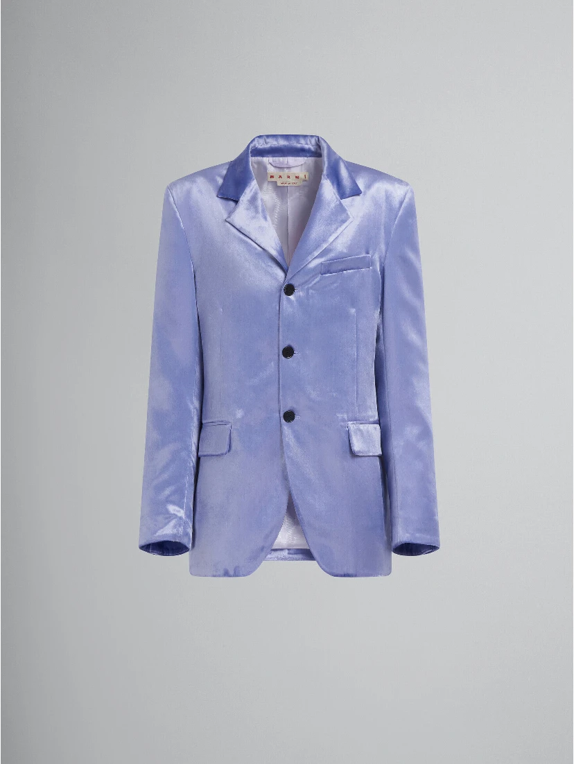 Purple Fibres Jackets And Coat