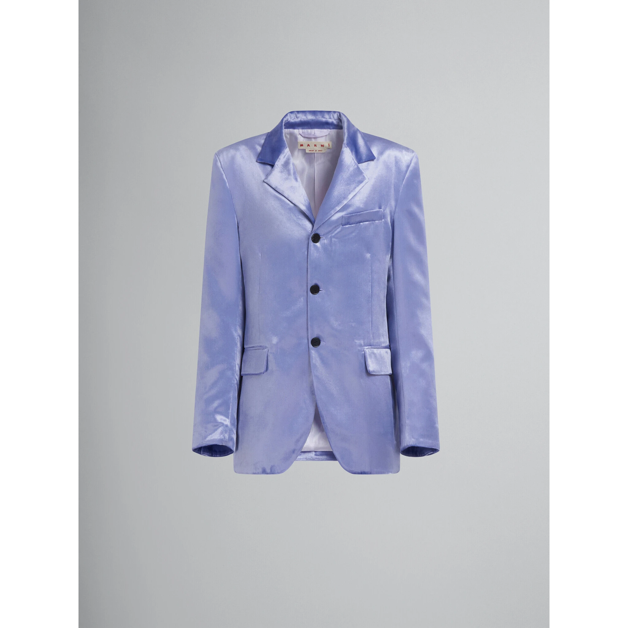 Purple Fibres Jackets And Coat