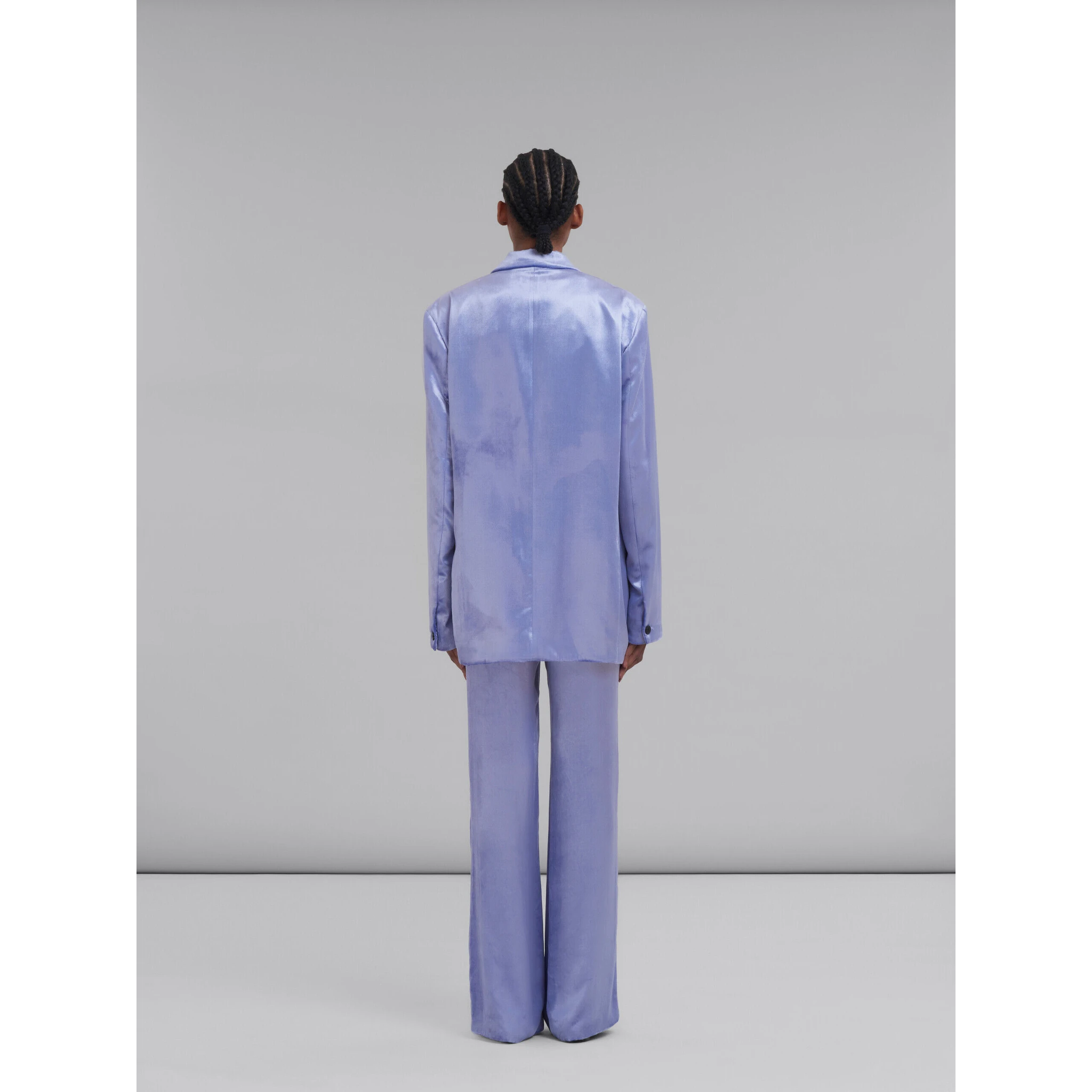 Purple Fibres Jackets And Coat