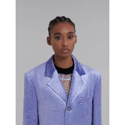 Purple Fibres Jackets And Coat