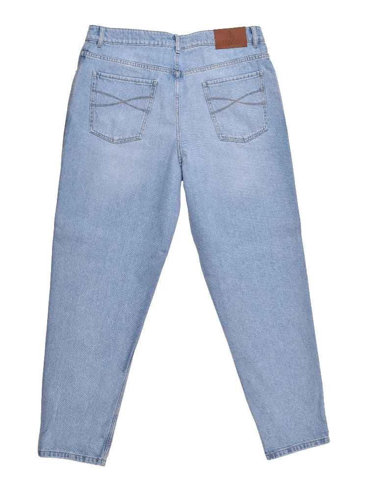 Blue Cotton Relaxed Fit Jeans alternative
