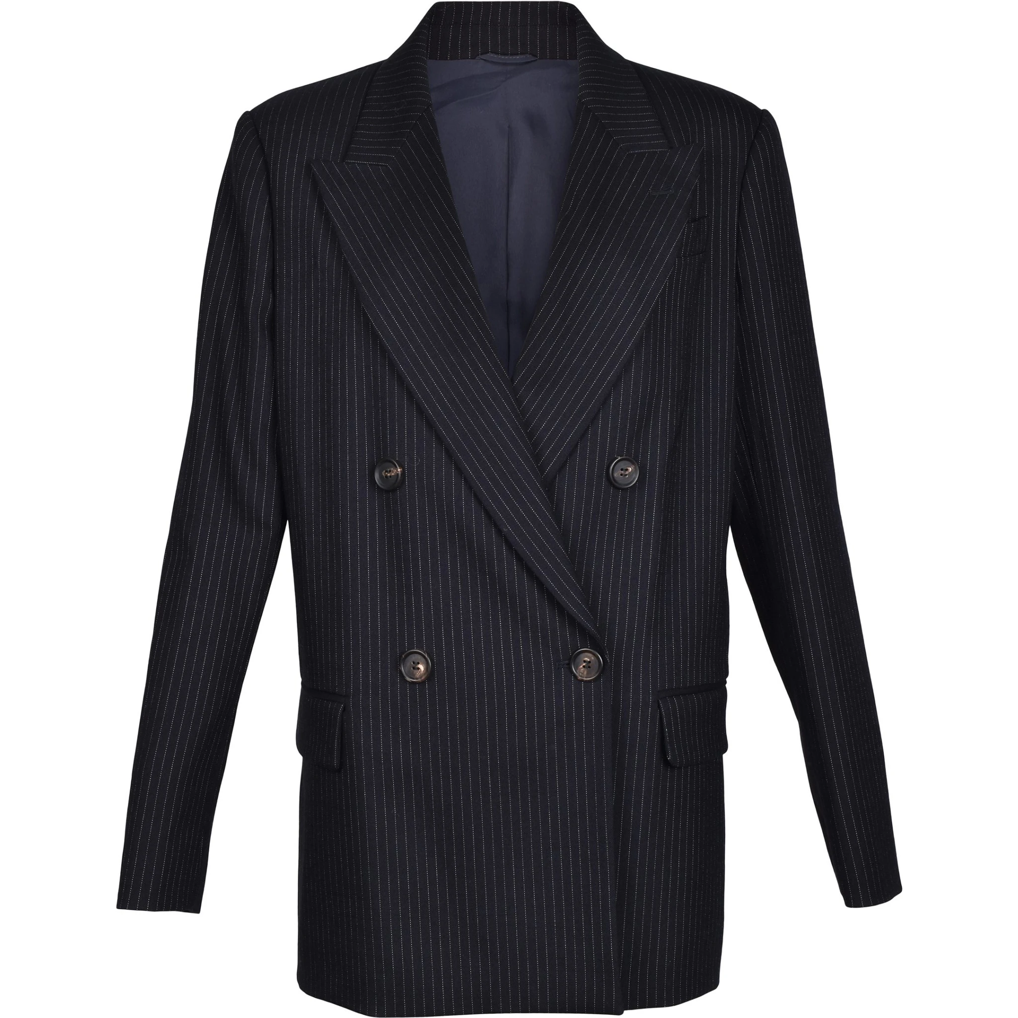 Bicolor Wool Blazer