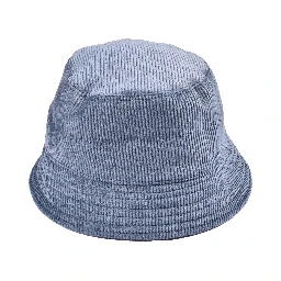 Blue Viscose Bucket Hat