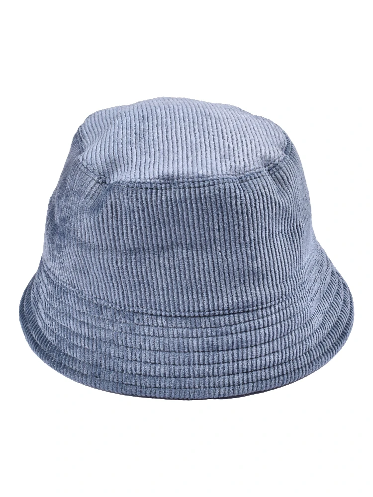 Blue Viscose Bucket Hat