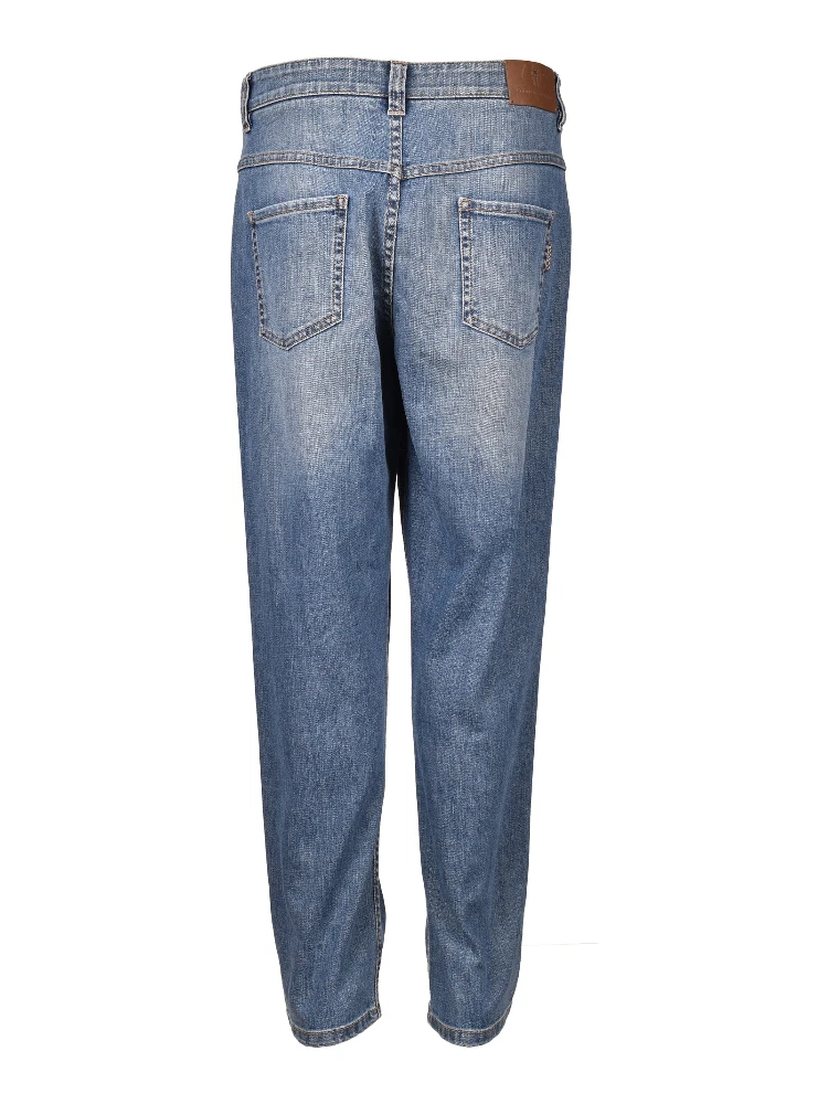 Blue Cotton Relaxed Fit Jeans alternative