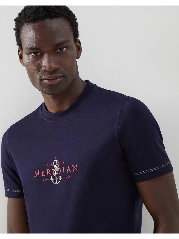 Blue Cotton T-Shirt alternative