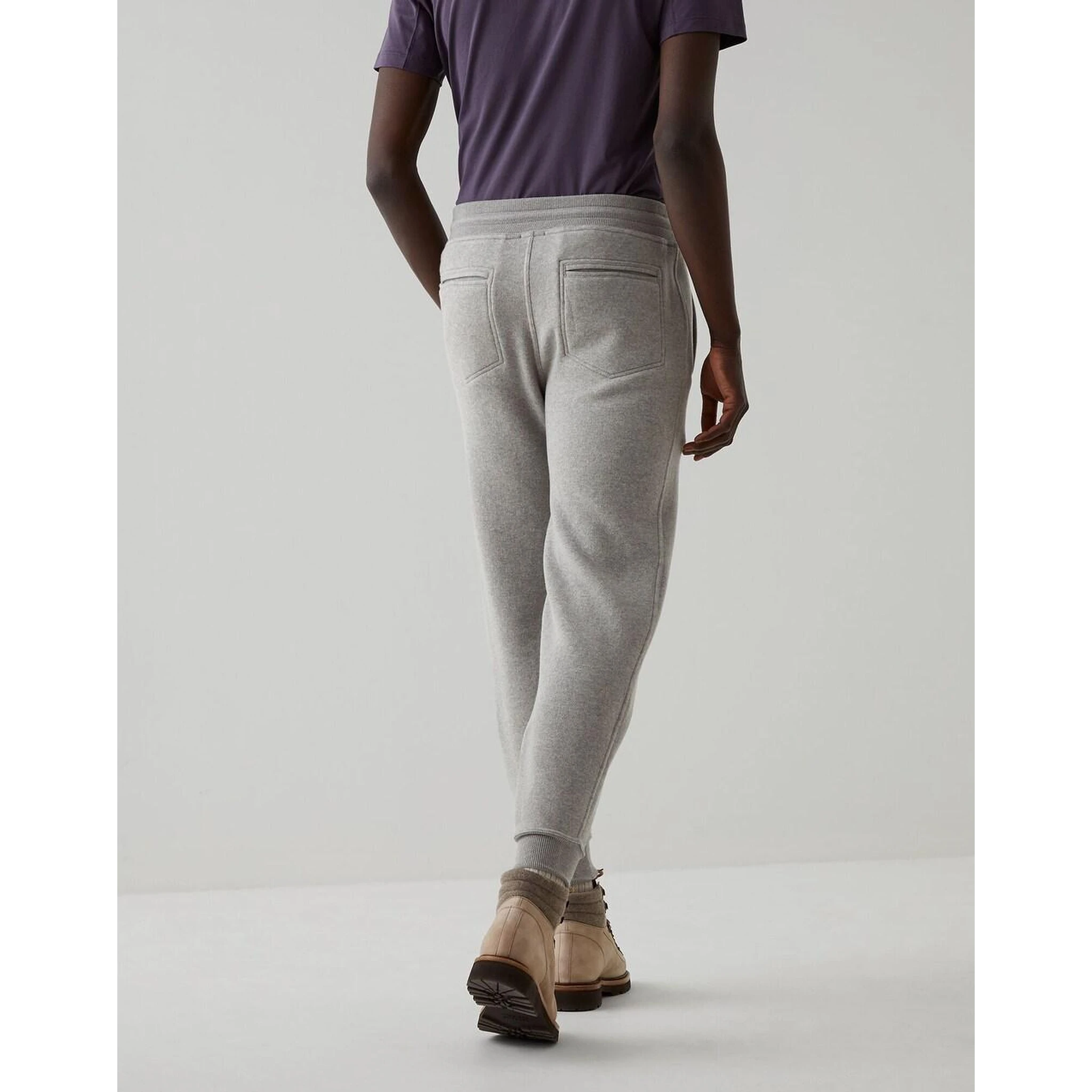 Bicolor Wool Joggers (Workout Pants)