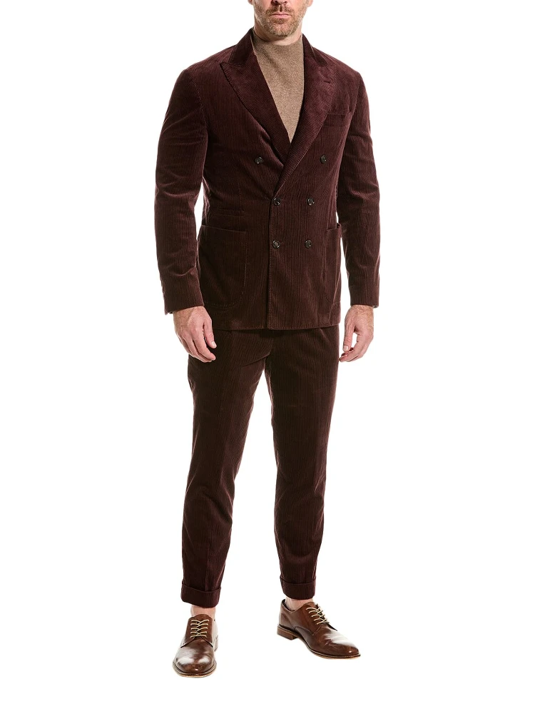 Purple Cotton Blazer