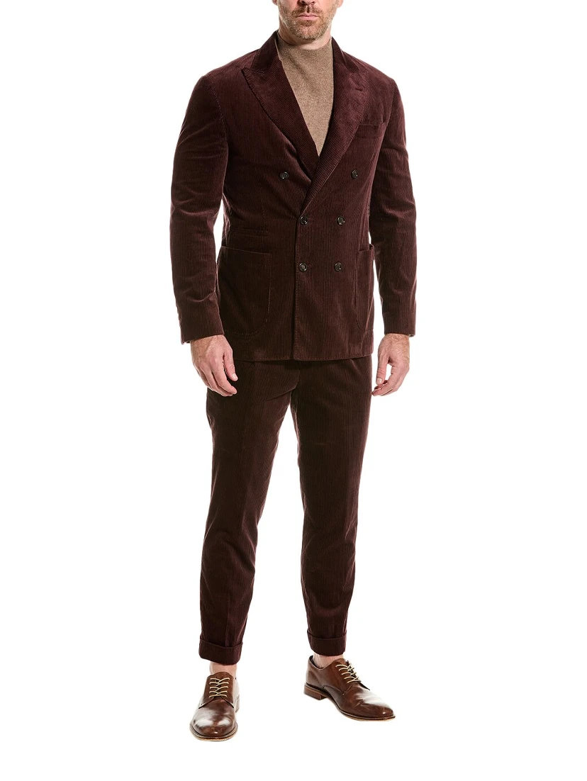 Purple Cotton Blazer