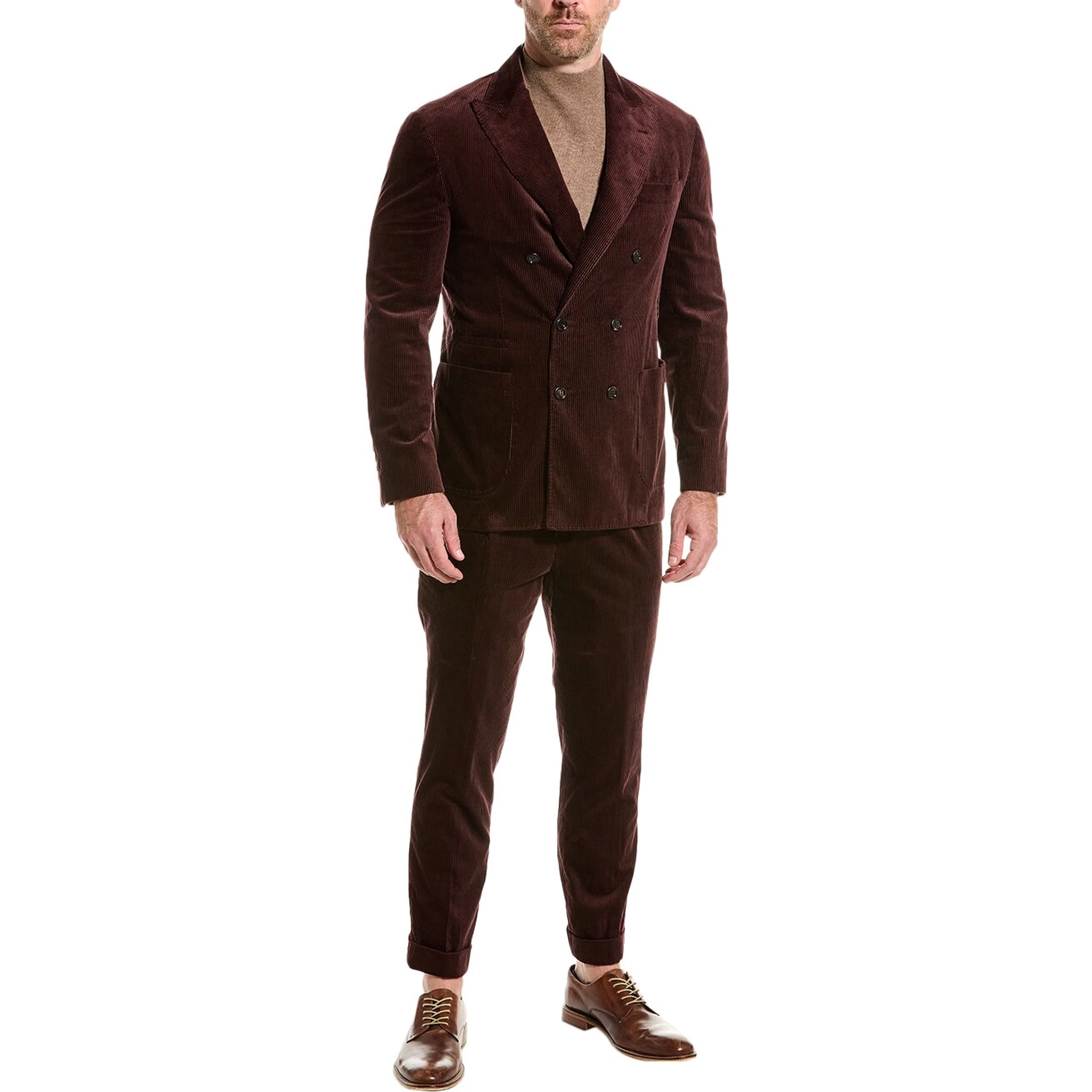 Purple Cotton Blazer