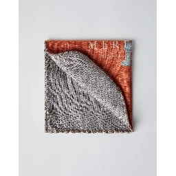Bicolor Silk Pocket Square
