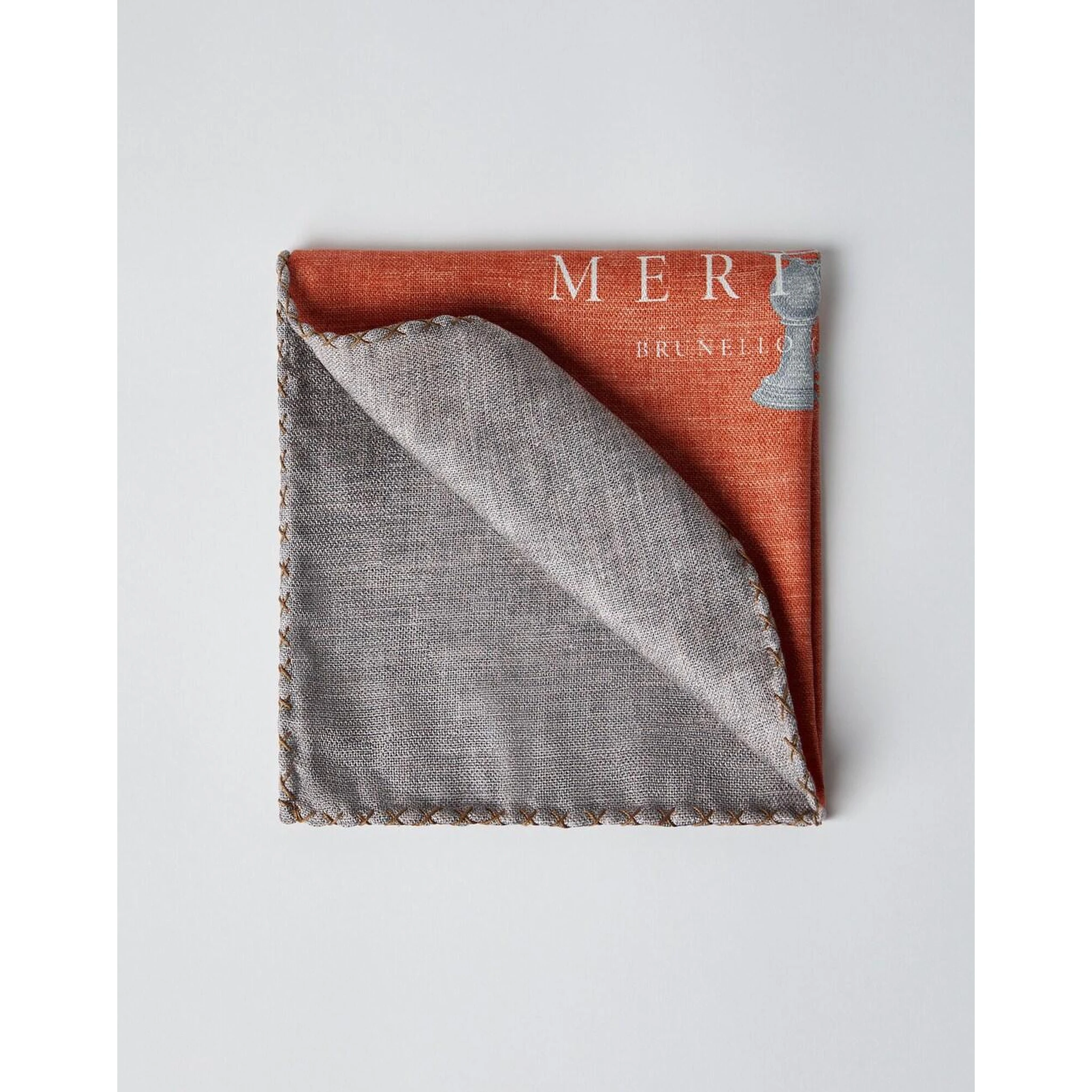 Bicolor Silk Pocket Square