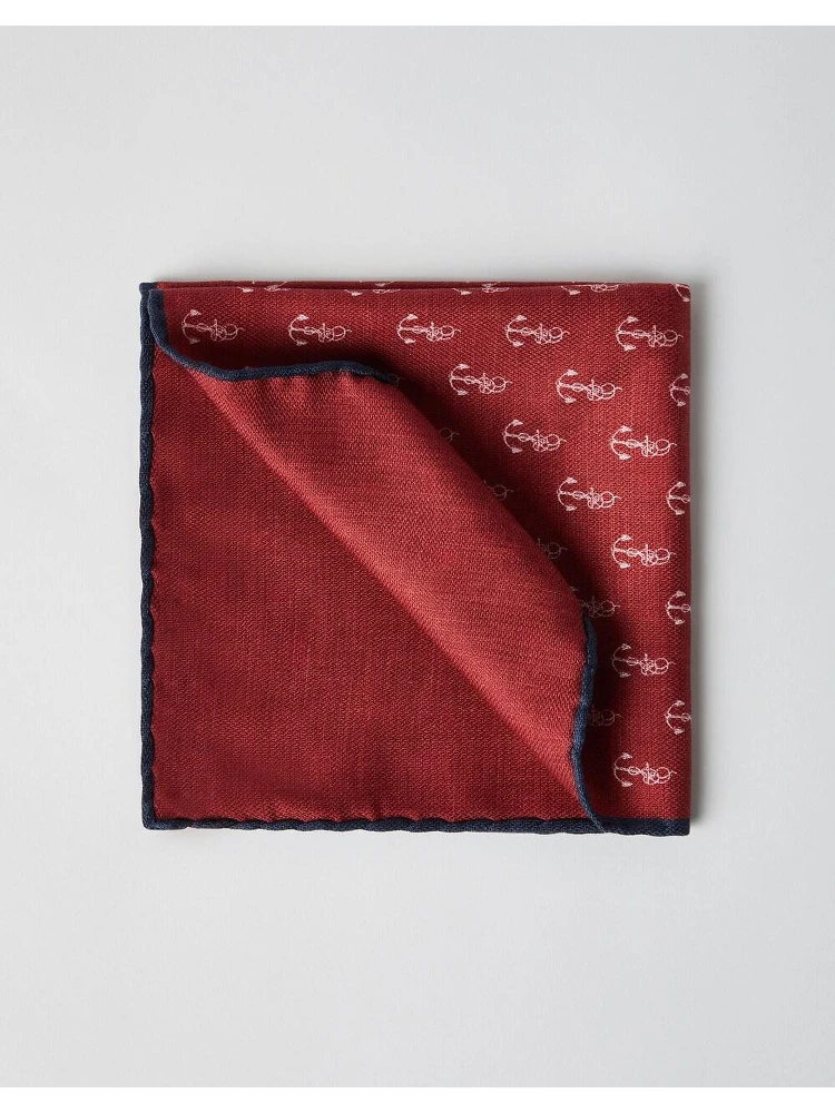 Bicolor Silk Pocket Square