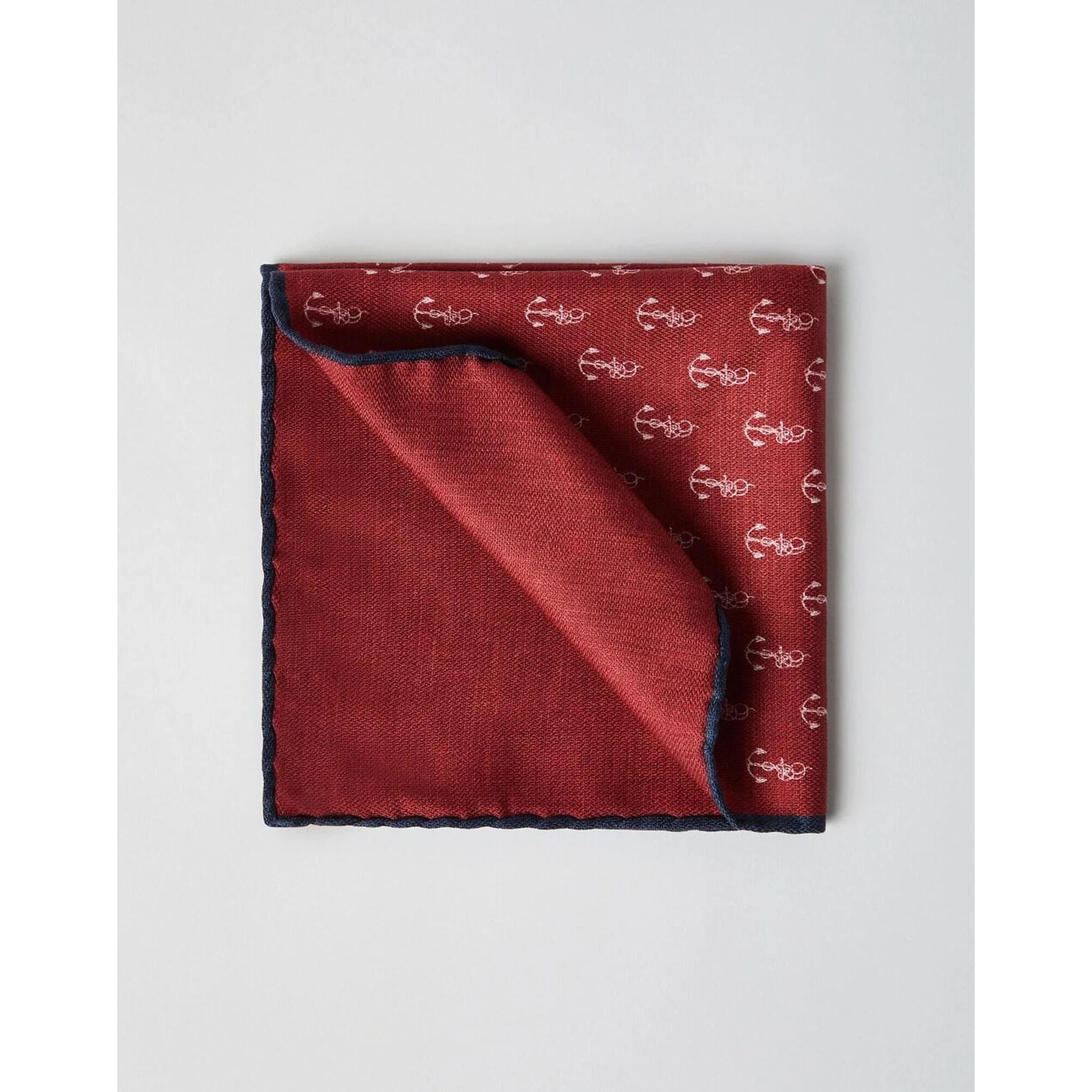 Bicolor Silk Pocket Square
