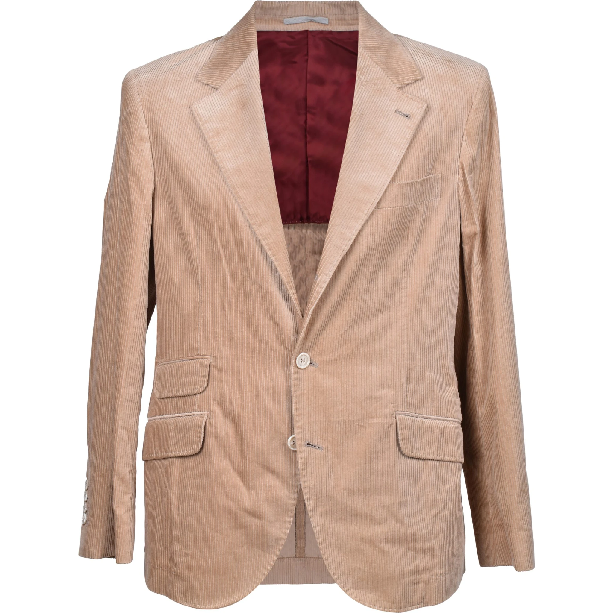 Beige Cotton Blazer