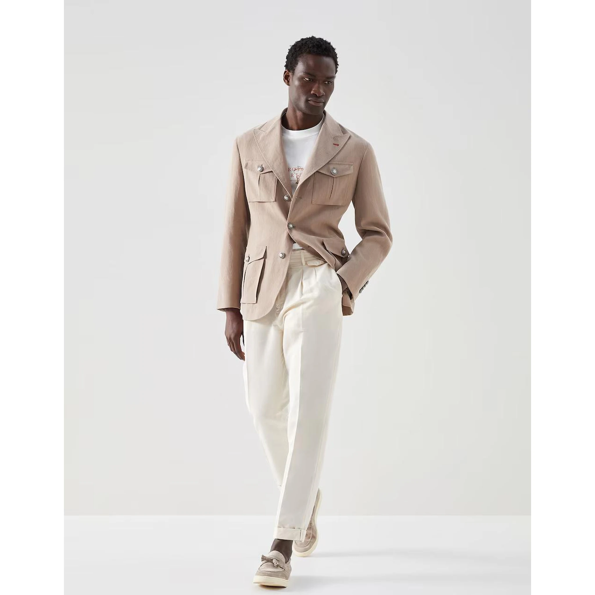 White Cotton T-Shirt