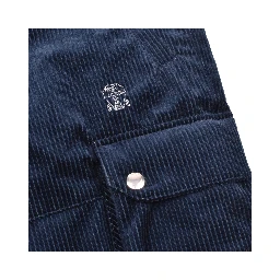 Navy Blue Cotton Joggers (Workout Pants)