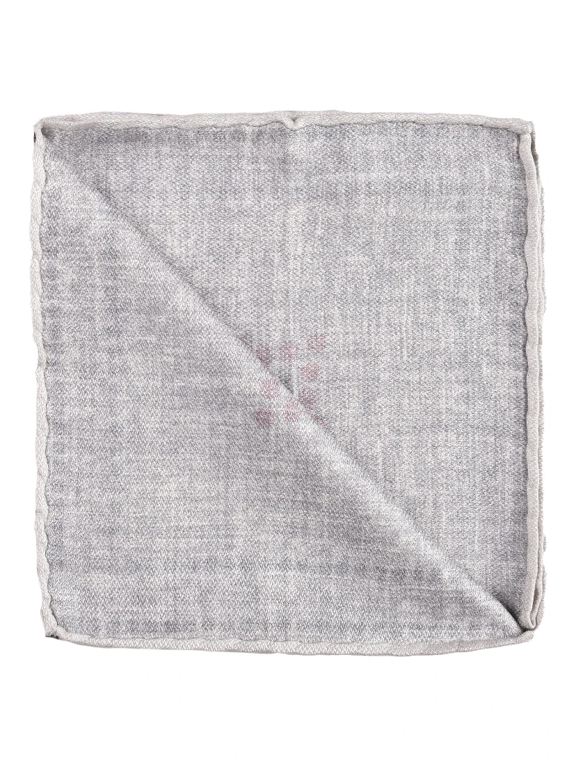 Bicolor Silk Pocket Square