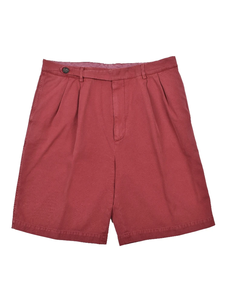 Multicolor Cotton Bermuda Shorts