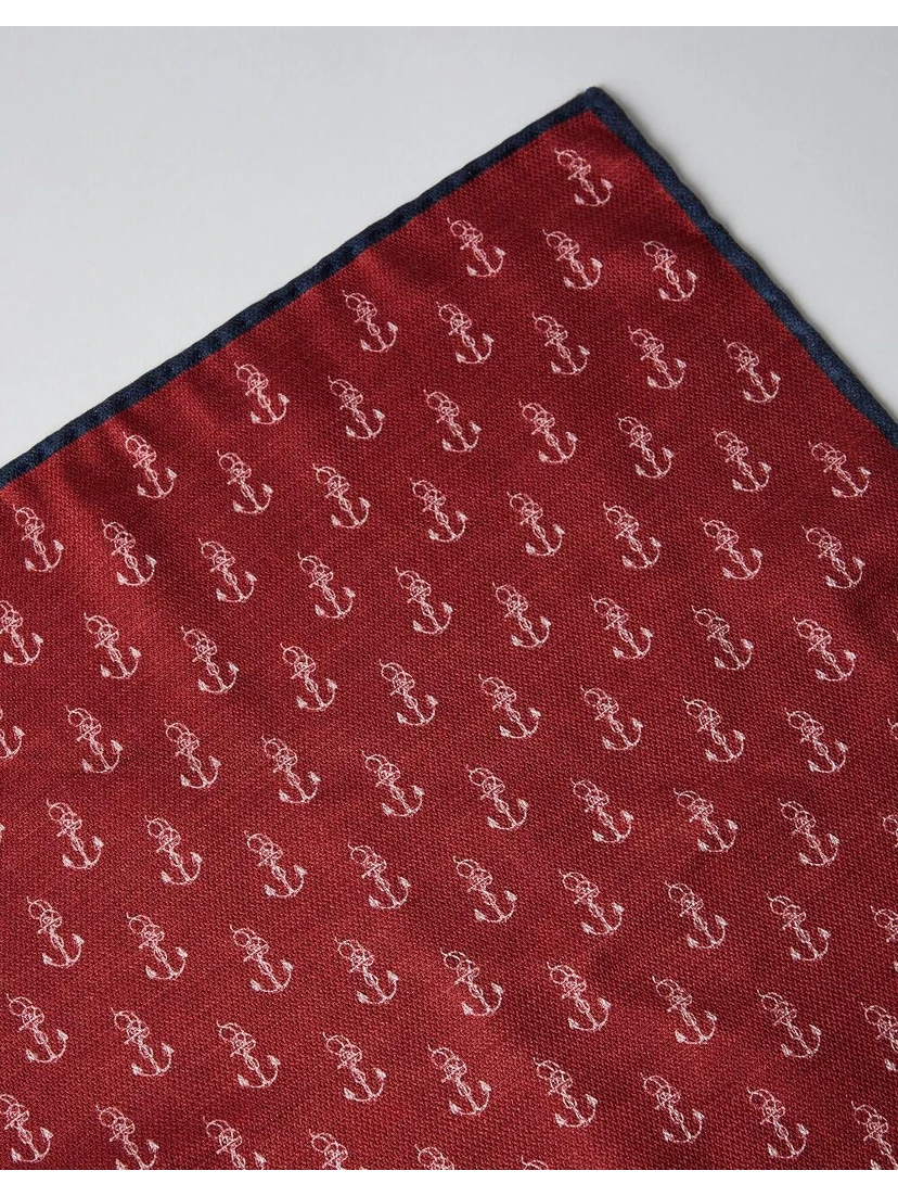 Bicolor Silk Pocket Square