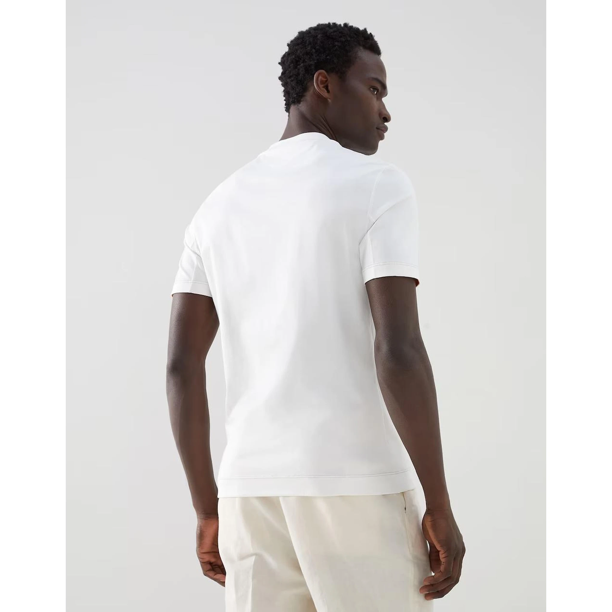 White Cotton T-Shirt