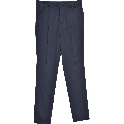Blue Cotton Pants