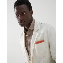 Bicolor Silk Pocket Square