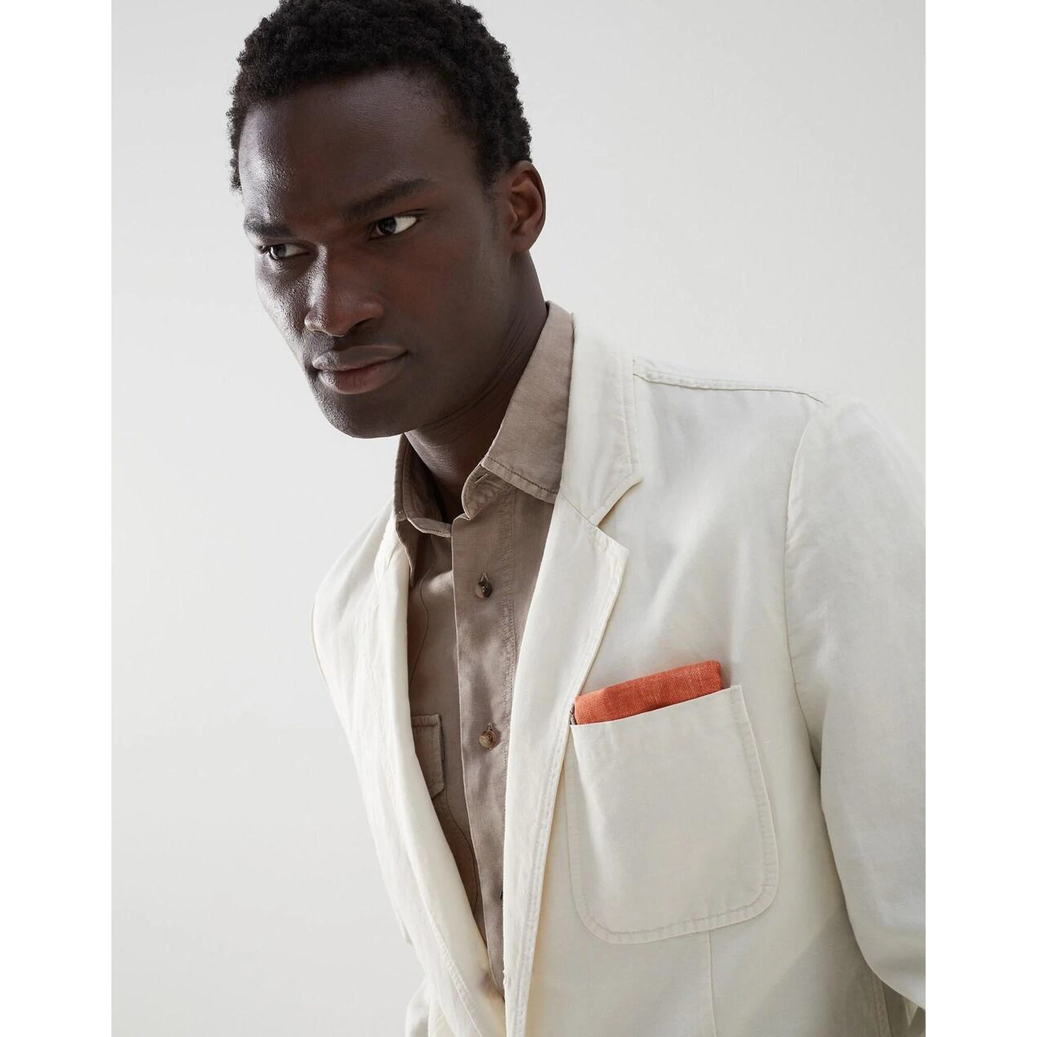 Bicolor Silk Pocket Square