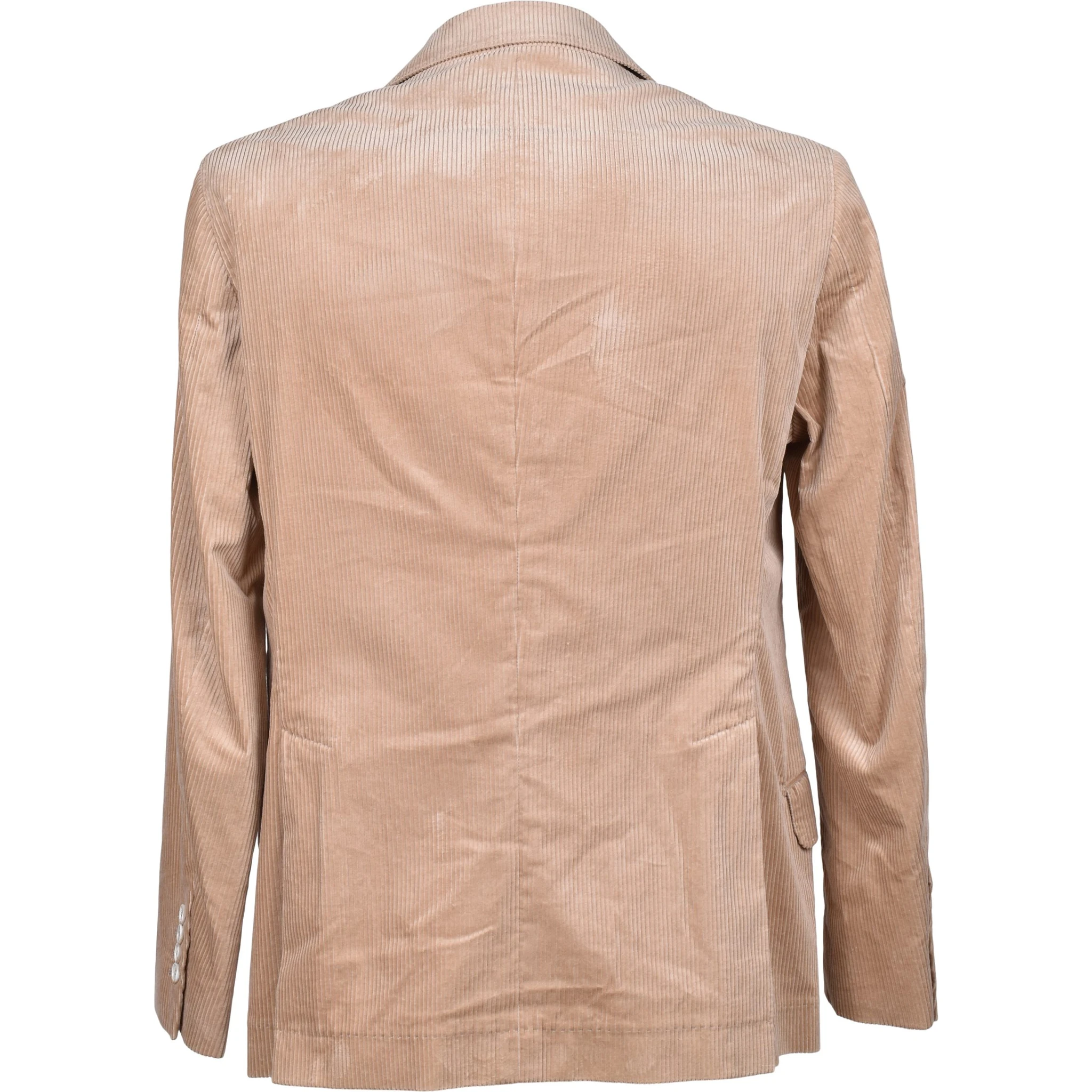 Beige Cotton Blazer