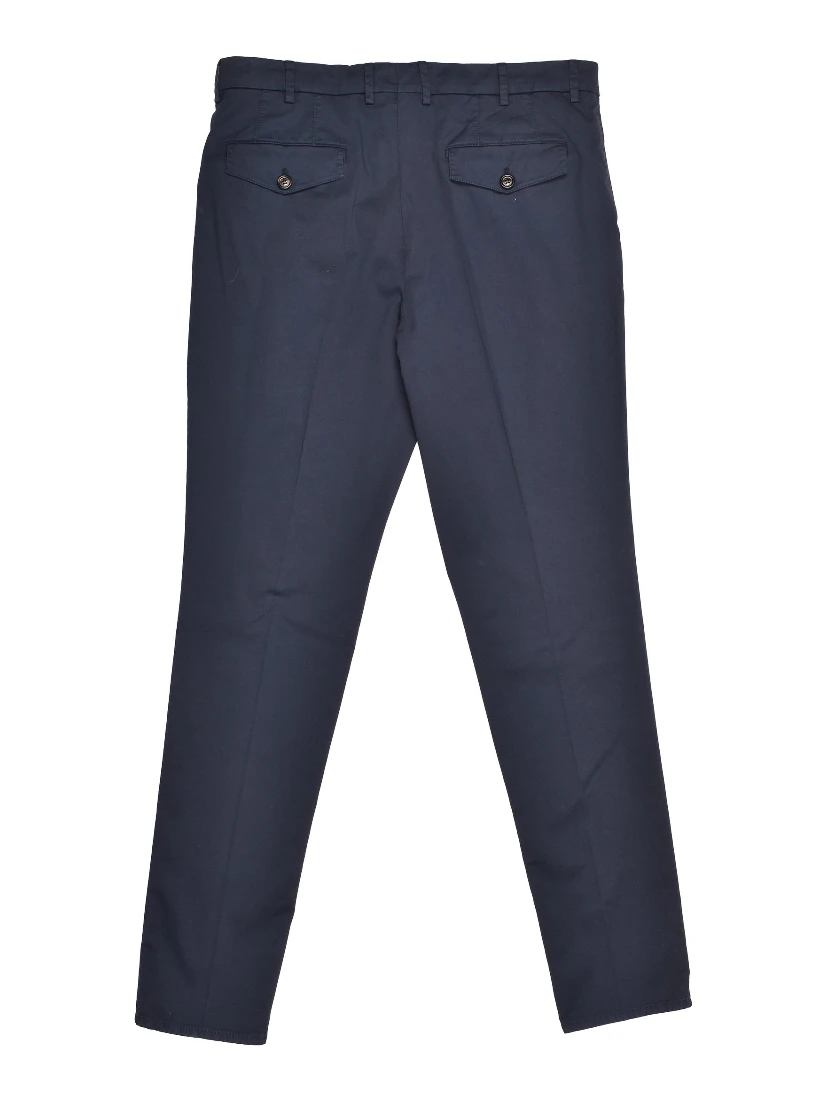 Blue Cotton Pants