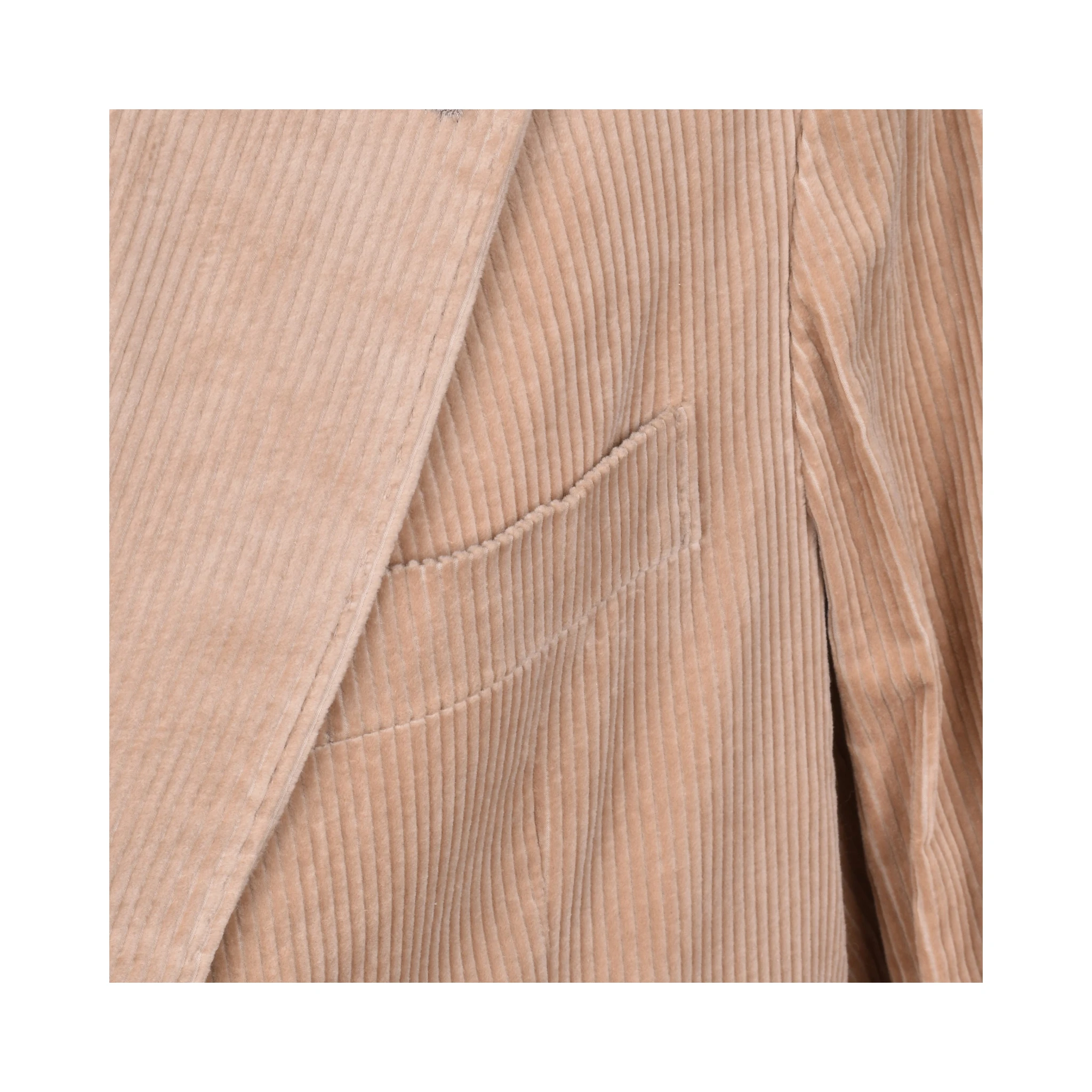 Beige Cotton Blazer
