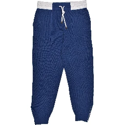 Bicolor Cotton Joggers (Workout Pants)