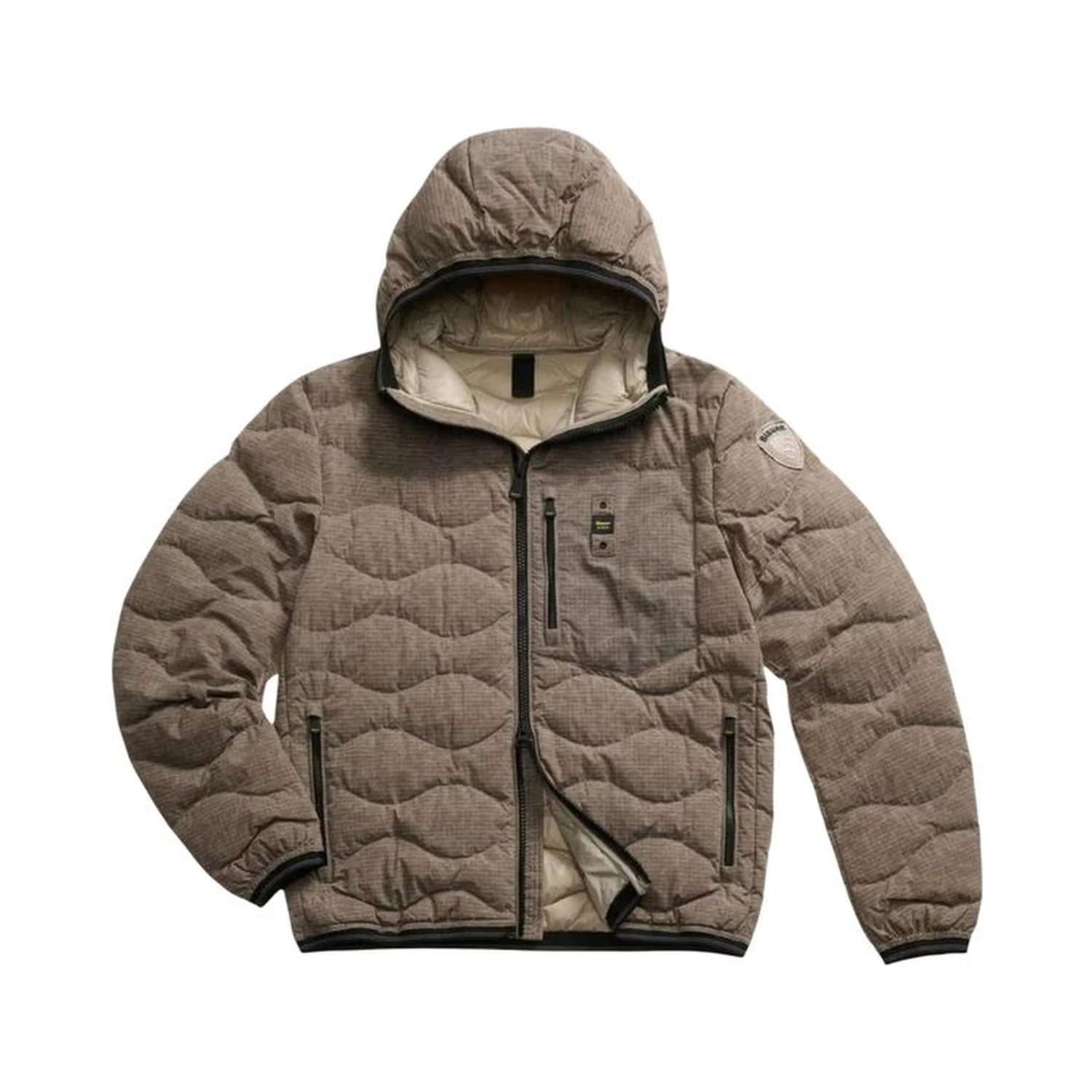 Brown Polyester Coat