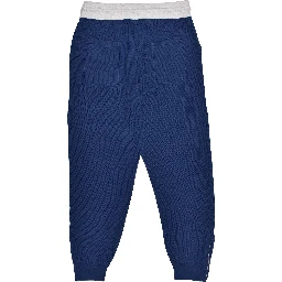Bicolor Cotton Joggers (Workout Pants)