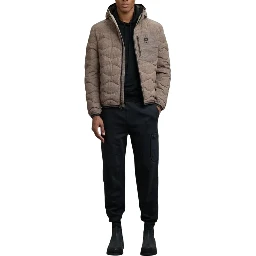 Brown Polyester Coat