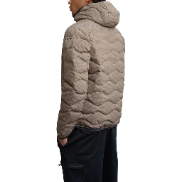 Brown Polyester Coat