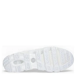 White Synthetic Athletic Sneakers
