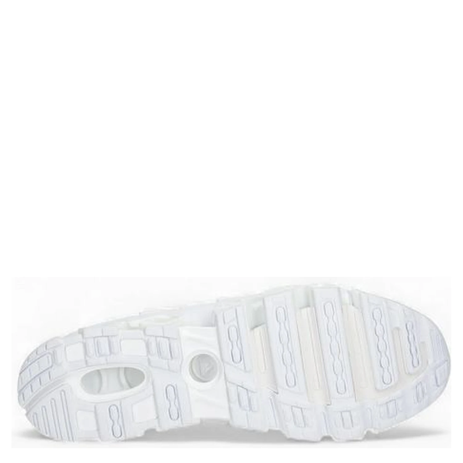 White Synthetic Athletic Sneakers