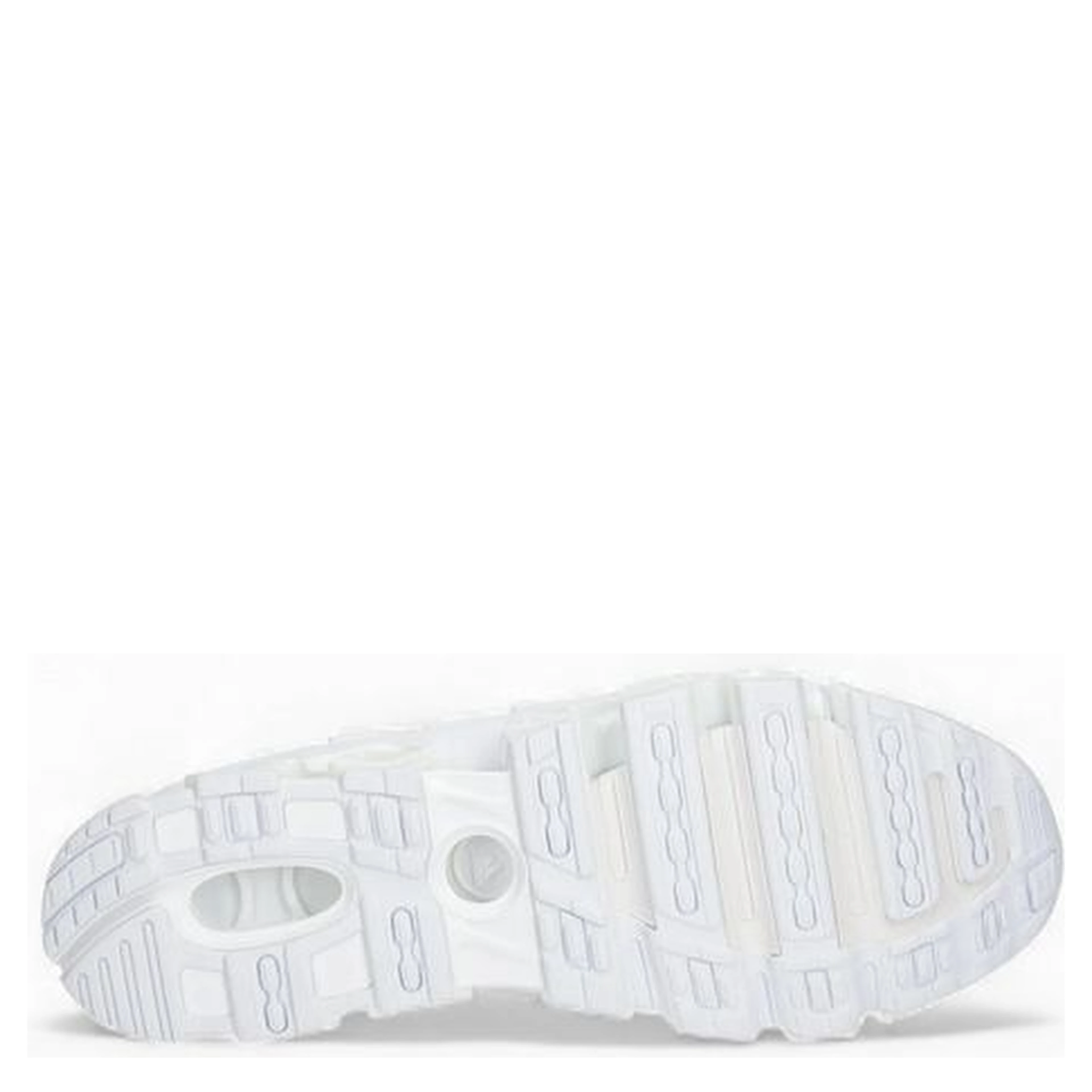White Synthetic Athletic Sneakers