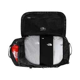 Black Recycled Polyester Duffel Bag