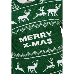 Bicolor Marabou Sweatshirt