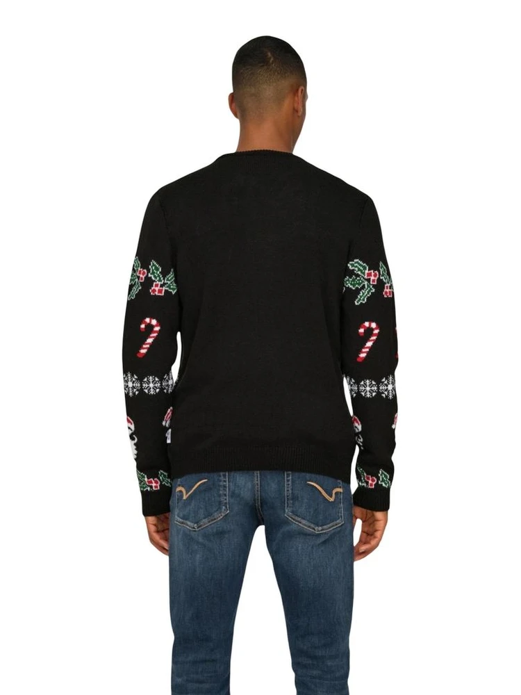 Black Marabou Sweatshirt alternative