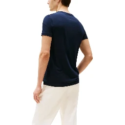 Blue Cotton T-Shirt
