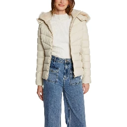 Beige Polyethylene Jackets And Coat