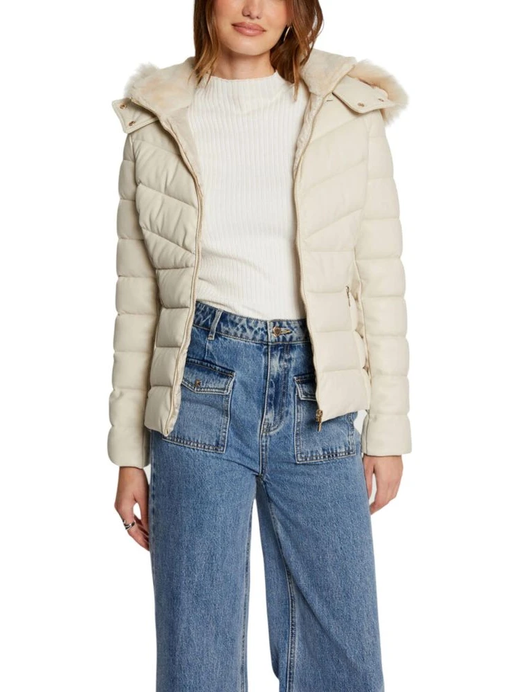 Beige Polyethylene Jackets And Coat
