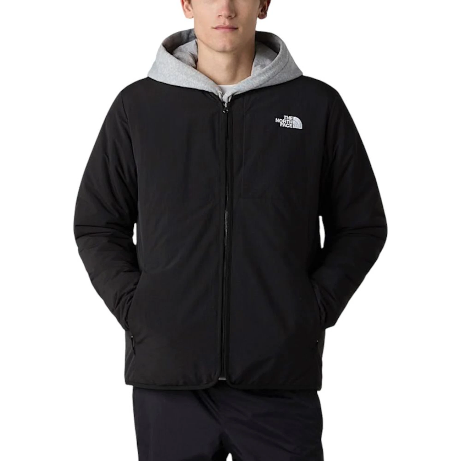 Black Nylon Coat