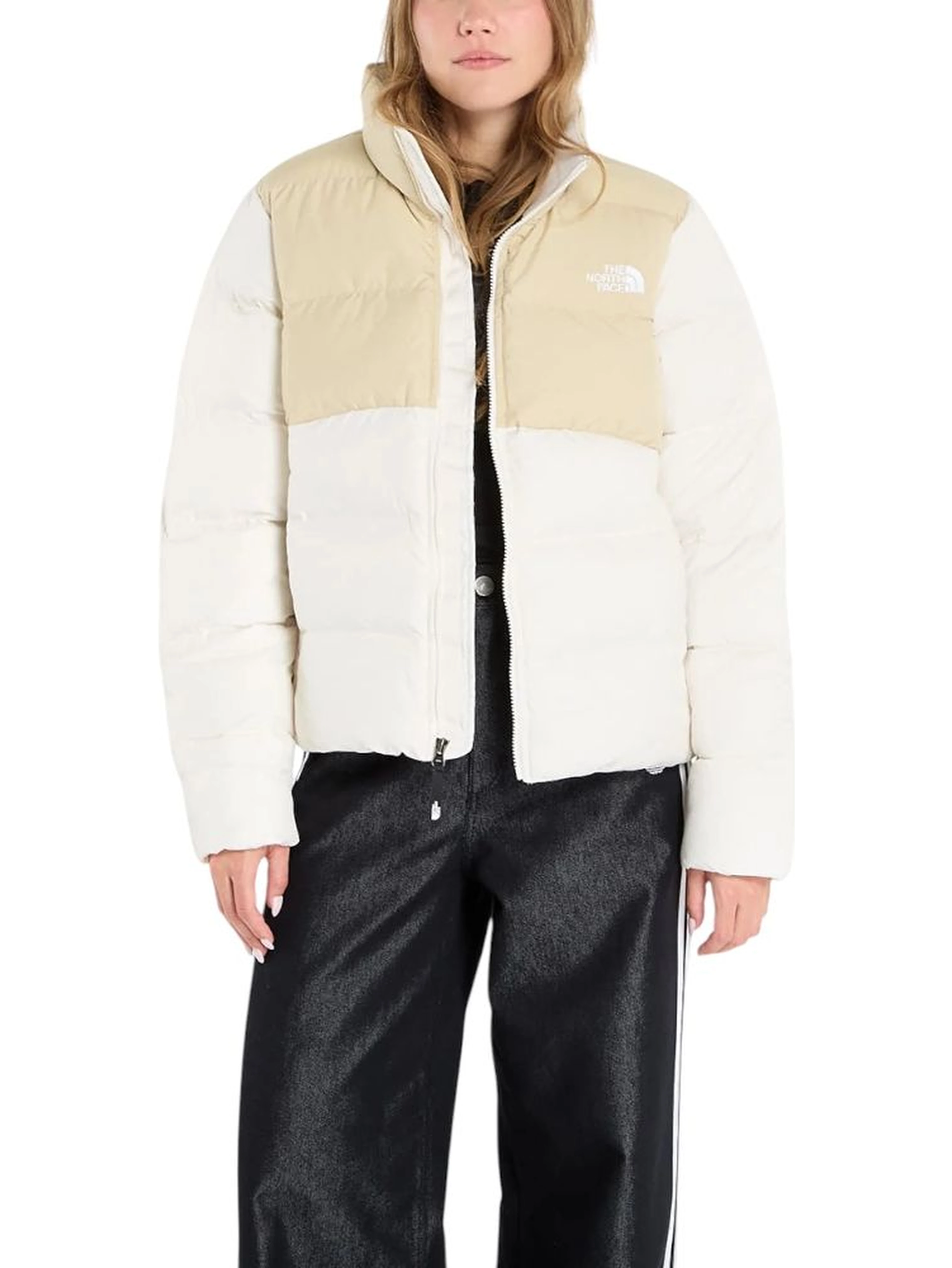 Cream Polyester Coat