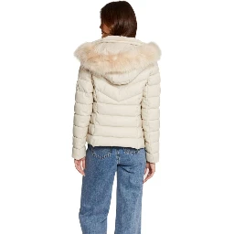 Beige Polyethylene Jackets And Coat